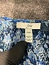 Joie 100% Polyester Paisley Blue Cocktail Dress Size M - photo 7