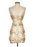 As U Wish Gold Cocktail Dress Size XS - photo 2
