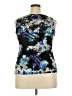 212 Collection 100% Polyester Black Sleeveless Blouse Size 2X (estimated) - photo 2