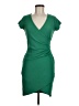 Almost Famous Solid Green Cocktail Dress Size M - photo 1