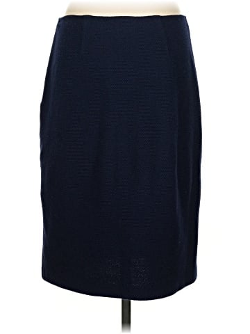 St. John Caviar Wool Skirt (view 2)