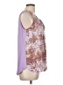 NY&C 100% Polyester Purple Sleeveless Blouse Size L - photo 4