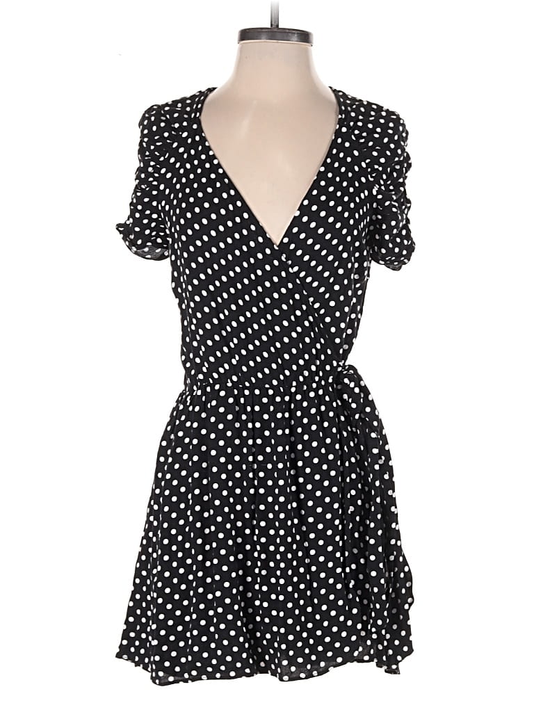 Pre-owned Zara Basic Romper In Black