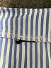 Unbranded 100% Polyester Stripes Blue Casual Dress Size L (estimated) - photo 7