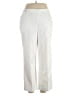 Alfred Dunner Solid Ivory Dress Pants Size 14 - photo 1