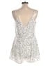 Keepsake 100% Polyester Stars White Cocktail Dress Size L - photo 2
