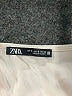 Zara Ivory Tan Cocktail Dress Size S - photo 7