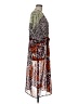 CAbi 100% Polyester Animal Print Brown Cocktail Dress Size M - photo 4