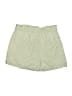 Ann Taylor LOFT Solid Green Khaki Shorts Size XS - photo 2