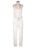 Monrow Solid White Jumpsuit Size XS - photo 1