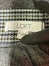 Ann Taylor LOFT Houndstooth Gray Casual Pants Size S - photo 4