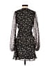 Altar'd State 100% Polyester Floral Black Casual Dress Size XS - photo 2