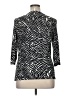 Paraphrase Silver 3/4 Sleeve Top Size 1X - photo 2
