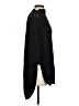Cable Stitch Black Poncho Size S - photo 4