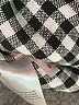 Reformation 100% Linen Houndstooth Black Jumpsuit Size 0 - photo 4