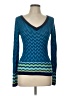 Missoni For Target 100% Rayon Chevron-herringbone Blue Pullover Sweater Size L - photo 1