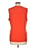 Susan Graver Orange Sleeveless T-Shirt Size L - photo 2