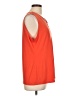 Susan Graver Orange Sleeveless T-Shirt Size L - photo 4