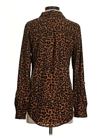 Time and Tru Long Sleeve Blouse (view 2)