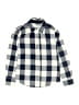 Tommy Bahama 100% Cotton Checkered-gingham Blue Long Sleeve Button-Down Shirt Size 5 - 6 - photo 1