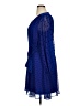 DKNY 100% Polyester Blue Casual Dress Size 16 - photo 5