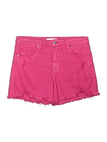 Risen Denim Shorts (view 1)