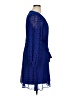 DKNY 100% Polyester Blue Casual Dress Size 16 - photo 4