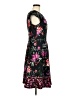 Elle Print Black Cocktail Dress Size M - photo 4