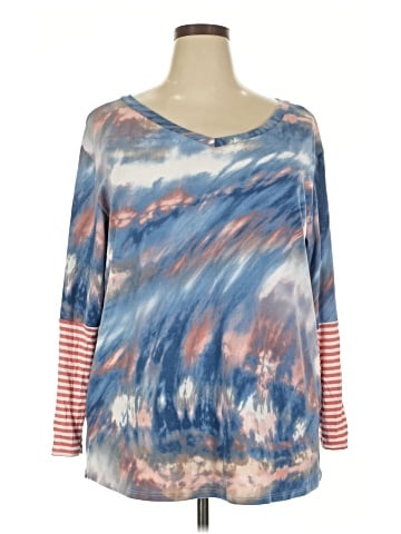 Honeyme 3/4 Sleeve Top (view 1)