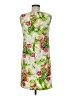 DressBarn Tropical White Cocktail Dress Size 8 - photo 2