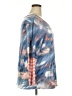 Honeyme Blue 3/4 Sleeve Top Size XXL - photo 4