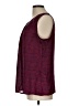 Coldwater Creek 100% Polyester Red Sleeveless Blouse Size L - photo 5