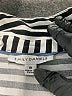 Emily Daniels Stripes Silver Black 3/4 Sleeve Blouse Size 1X - photo 7