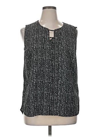 Attention Sleeveless Blouse (view 1)