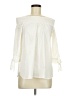Neiman Marcus Ivory 3/4 Sleeve Blouse Size M - photo 1
