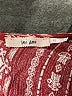 Mi ami 100% Rayon Paisley Red Jumpsuit Size XL - photo 4