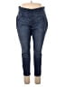 Lee Solid Blue Jeggings Size 20W - photo 1