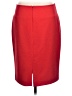 Ellen Tracy Solid Red Formal Skirt Size 8 - photo 2