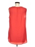 CAbi 100% Polyester Red Sleeveless Blouse Size M - photo 2
