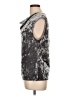 DKNY Metallic Silver Sleeveless Top Size L - photo 5