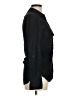 Zara 100% Viscose Black Long Sleeve Button-Down Shirt Size 8 - photo 4