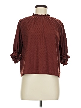 Te Xture & Thread Madewell 3/4 Sleeve Blouse