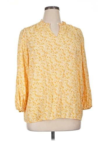 Kim Rogers 3/4 Sleeve Blouse (view 1)
