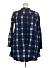 Larace Blue 3/4 Sleeve Henley Size 2X - photo 2