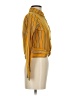Polly & Esther 100% Polyester Yellow Long Sleeve Blouse Size S - photo 4