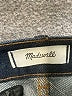 Madewell 100% Cotton Chevron-herringbone Blue Jeans Size 27 waist - photo 6