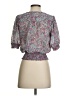 Maison d' Amelie 100% Polyester Purple Short Sleeve Blouse Size XS - photo 2