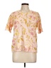 CeCe Pink Short Sleeve Blouse Size L - photo 1