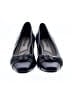 Easy Street Black Blue Heels Size 8 - photo 2