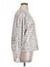 Danskin Animal Print Silver Pullover Sweater Size XL - photo 4